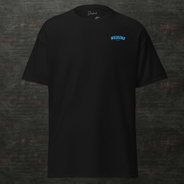 Weekend font Tee - hover