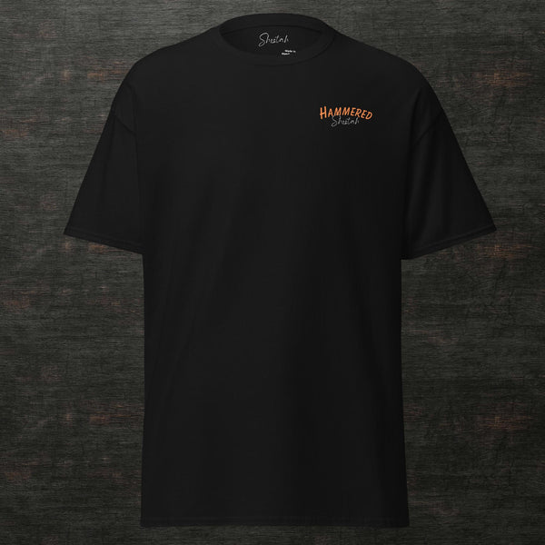 Hammered font Tee