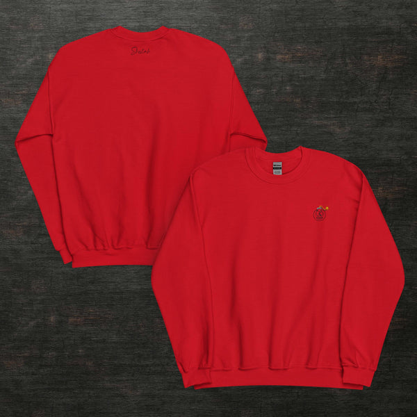 Hammered Logo Crewneck